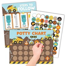 Construction Potty Training Chart | Sticker Charts | Early Education - $21.99