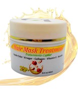 Hair Mask Treatment, Apple Cider Vinegar, Collagen, Vitamin E, Keratin 8... - $293.19 MXN