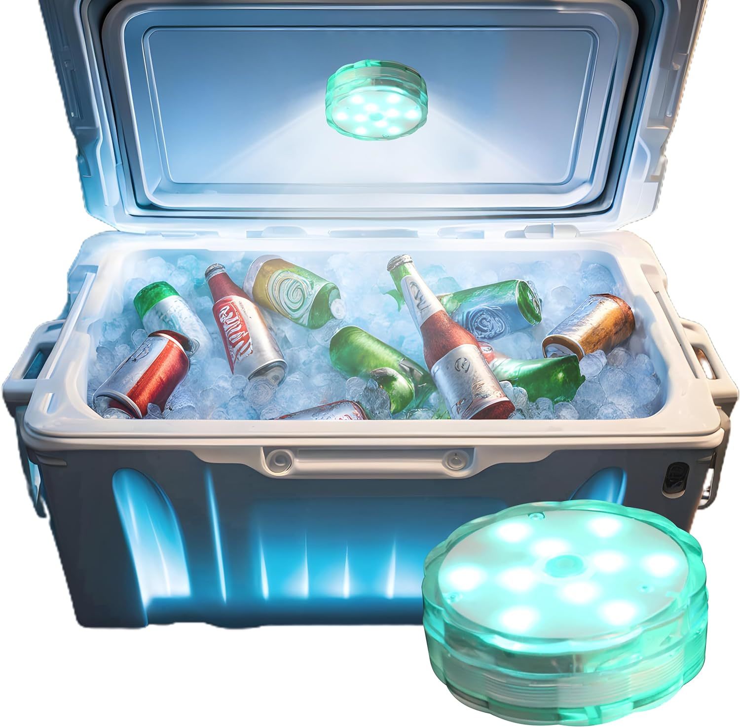 Skywin Cooler Lights Waterproof Led (White) - 2.76 X 1 X 1, Events Or Pa... - $31.99