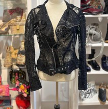 Byron Lars motocyle jacket in BLACK - $328.00
