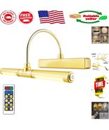 Battery Operated 180° Adjustable Picture Light - Perfect for Canvas &amp; Po... - $83.91 CAD