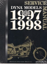 1997 1998 Harley Davidson Dyna Models Service Shop Repair Manual Oem - £161.44 GBP