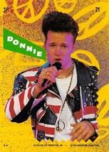 1990 Topps New Kids On The Block Sticker #21 Donnie Wahlberg  A - £0.69 GBP