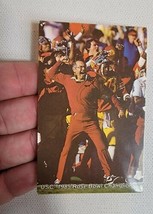 Vintage 1980s USC Trojans Mini Pocket Schedule 1985 Football - $9.30