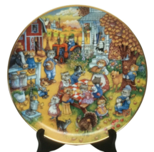 A Purrfect Feast by Bill Bell Limited Edition Plate Franklin Mint - £19.51 GBP