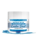 Bakell® 4g Patriot Blue Pearlized Edible Luster Dust Pearlized Glitter - £7.89 GBP