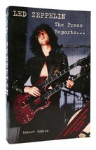 Robert Godwin Jimmy Page LED ZEPPELIN The Press Reports 1st Edition 1st Printing - £63.71 GBP