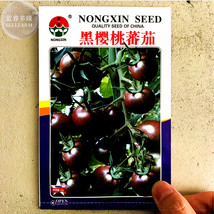 300 Seeds Black Cherry&#39; Indeterminate Tomato Organic Fresh - $6.22