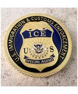 &quot;ICE&quot; Immigration and Customs Special Agent Challenge Coin USA - $383.33 MXN