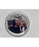 President Donald J. Trump Fight Fight Fight Artwork Challenge Coin - €13,48 EUR