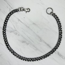 Gunmetal Tone Wallet Chain Keychain Keyring - $12.86