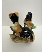 VTG Porcelain Mid Century Japanese Painted Baltimore Oriole Birds Yellow... - €12,79 EUR