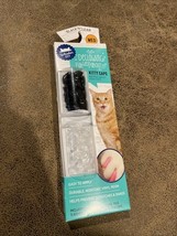 Whisker City Kitty Nail Caps Black &amp; Clear size Medium NEW - $183.95 MXN