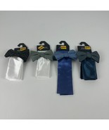 Alfani Men&#39;s Lot of 4 Premium Bow Tie &amp; Pocket Square Set Assorted-OS - $41.14 CAD