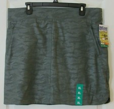 Orvis Camo  Embossed Pull-On Travel Skort Green Women&#39;s Sz XL NWT - $21.29