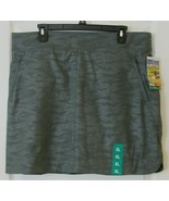 Orvis Camo  Embossed Pull-On Travel Skort Green Women&#39;s Sz XL NWT - $21.29