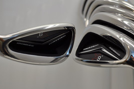 New Black Regular Flex X9+ Power Cavity Full Iron Set Oversize Golf Clubs Irons - £230.37 GBP
