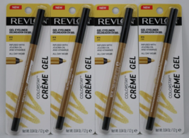 Revlon Crème Gel Eyeliner 815 Lot of 4 New 24K All Day Wear Waterproof - £15.84 GBP