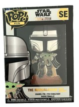 Star Wars Funko POP Enamel Collectible PIN The Mandalorian Mando Holding... - €16,92 EUR