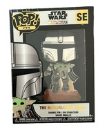 Star Wars Funko POP Enamel Collectible PIN The Mandalorian Mando Holding... - €16,90 EUR