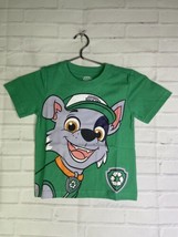 Nickelodeon Paw Patrol Rocky Short Sleeve Tee T-Shirt Top Kids Boys Girl... - £12.84 GBP