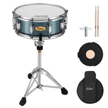 Snare Drum Set With Drum Sticks,For Beginners With Snare Drum Stand, Mute Pad, S - £128.52 GBP