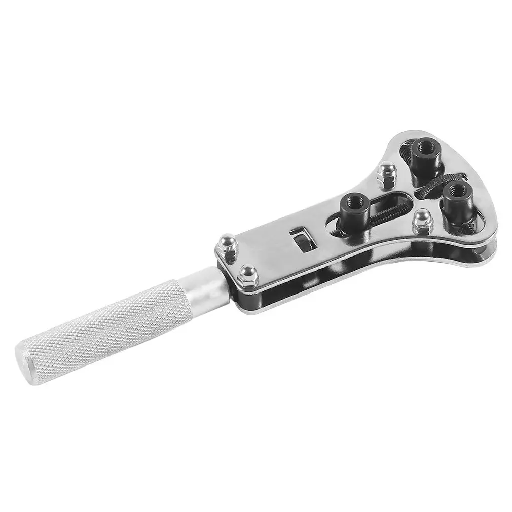 High Quality CRV Steel Watch Case Opener Adjustable Screw Back Remover W... - $36.63