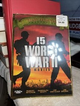 15 World War II Movies (DVD 2009, 2-Disc Set) WWII - New - $10.00