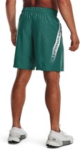 Under Armour Woven Graphic Shorts Mens XL Teal Green Lightweight NEW - £19.36 GBP