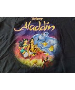 Disney Aladdin Flying High Magic Carpet Womens Graphic T-Shirt SIze Large - £13.19 GBP