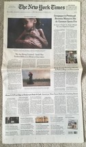 The New York Times Front Section  October 28 2018 - Yemen, Synagogue Sho... - £5.46 GBP