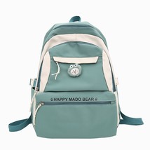 Korean New College Style Middle School Student Schoolbag Female Nylon Backpack F - £64.02 GBP