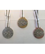 1992 FRANCE OLYMPICS Albertville Olympic Souvenir GOLD SILVER BRONZE Med... - $89.99