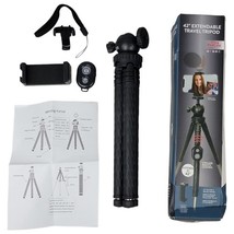 Vivitar 42&quot; Extendable Travel Tripod w Wirless Remote Control - 2020 - $7.70