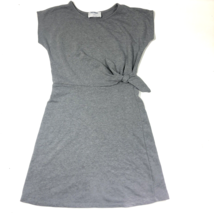 Old Navy Girls Gray Black Side Tie Modest Dress XL 14 - £13.22 GBP