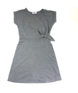 Old Navy Girls Gray Black Side Tie Modest Dress XL 14 - £13.23 GBP