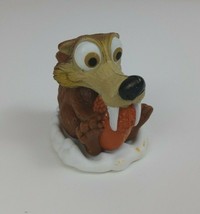 2005 Dreamworks Ice Age Scrat Rolling Kellogs&#39;s Cereal Toy Works - £3.83 GBP