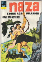 Naza Stone Age Warrior Comic Book #5 Dell 1965 FINE+ - $17.34