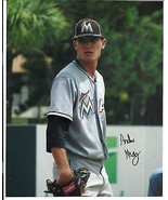 Andrew Heaney Autographed 8x10 Photo Signed Marlins Top Prospect Top 100 - €43,35 EUR