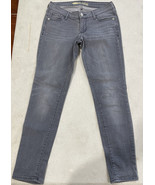 Old Navy Rockstar Skinny Jeans Womens 6 Gray Jegging Distressed Stretch ... - $13.85