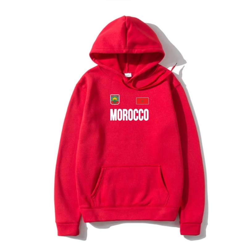 New  Summer Style Hoody for Male Morocco Outerwear Moroccan Soccerer Jersey Styl - £75.17 GBP