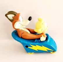 1993 Animaniacs Mindy Buttons Warner Brothers Plastic Toy Car Vintage E93 - $185.72 MXN