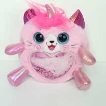 Zuru Unicorn Cat Surprise Pink Glitter Heart Rainbocorn Plush Stuffed Animal 10&quot; - £17.18 GBP