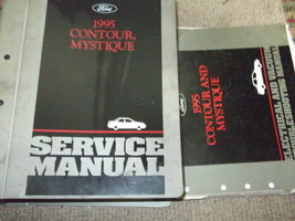 1995 Ford Contour &amp; Mercury Mystique Repair Shop Service Manual Set W EVTM - £47.85 GBP