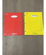 Lot of 2 Mead Snapper Trapper/ Trapper Keeper 2 Pocket Folders - €13,12 EUR