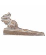 Hand Carved Doorstop - Dormouse - £9.95 GBP
