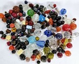 Mixed Lot of Loose Glass Lampwork Beads Small to Large Various Shapes - $29.99