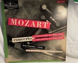 JEAN FOURNIER Mozart Violin Concerto WESTMINSTER LP WL 5187 classical 33... - $14.85