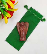 Red Aventurine Angel 2 Inches, Guardian Angels-Pack Of 1 with Velvet Pouch - $45.00