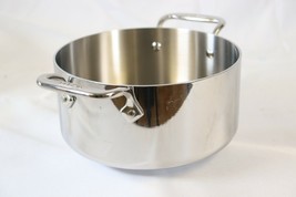 New All-Clad 4303 Tri-ply Stainless Steel 3-qt Casserole NO Lid - £51.85 GBP